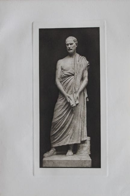„Demosthenes“ von Polyeuktos, gestochen von Dujard