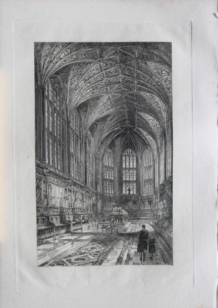 Innenansicht der Gedenkkapelle in Windsor von Herb