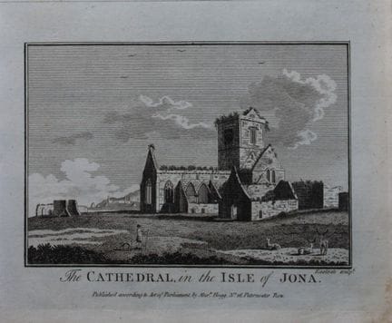 Alex Hogg - Cathedral in Isle of Jona 1786.

This 