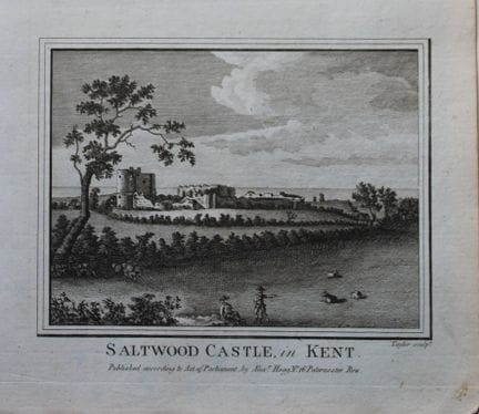 Alex Hogg - Le château de Saltwood, dans le Kent, 