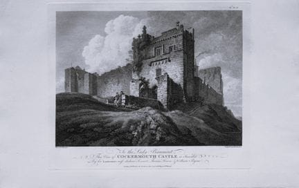 Thomas Hearne - Castillo de Cockermouth, Cumberlan