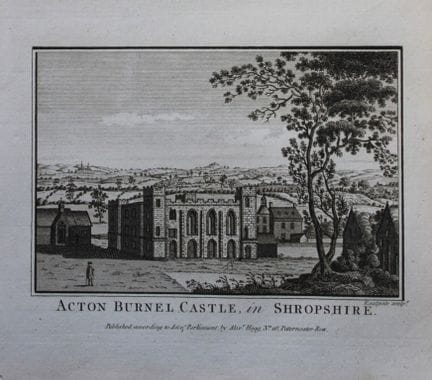 Alex Hogg – Acton Burnel Castle, Shropshire 1786.
