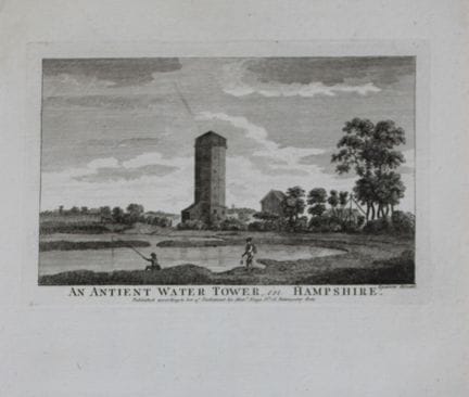 Alex Hogg - Water Tower in Hampshire 1786.

This c