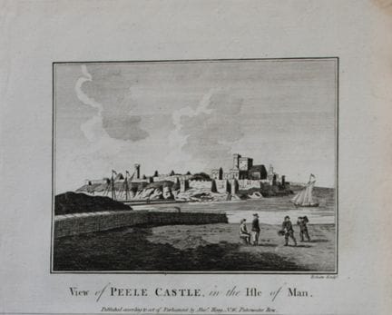 Alex Hogg - Peele Castle, Isle of Man 1786.

This 