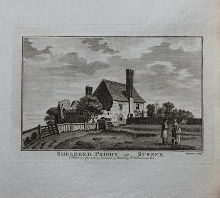 Alex Hogg – Shelbred Priory, Sussex 1786.

Dieser 