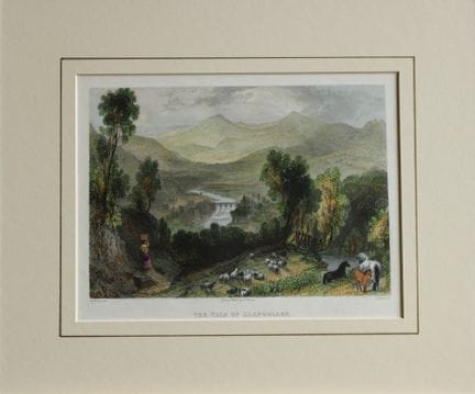 W. Harvey – „Vale of Llangollen“, gestochen von T.