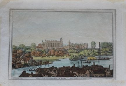 J. Farington RA – Aquatinta-Stich des Eton College