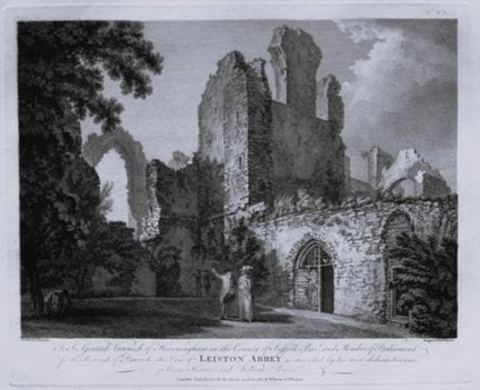 Thomas Hearne - Abadía de Leiston - Suffolk, 1786.