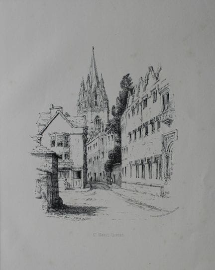 Bemrose - St Mary's, Oriel Lane, Oxford, 1868.

Ce