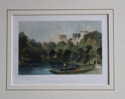 Thomas Allom - El castillo de Bothwell a orillas d