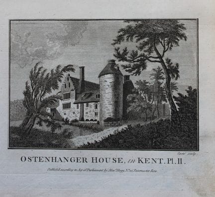 Alex Hogg – Ostenhanger House, Kent 1786.

Dieser 