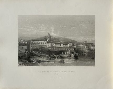 C Stanfield -  Boulogne engraved by J Carter 1847.