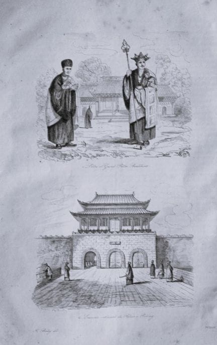 Julien Boilly - Engraving of People and  Views in 