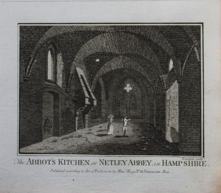 Alex Hogg – Die Küche des Abtes in der Netley Abbe