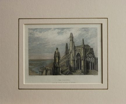C Stanfield -  The Greves, St Michael's Mount engr