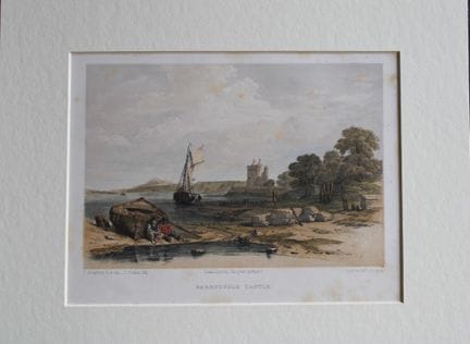 C Stanfield -  Barnbougle Castle lithographed by T