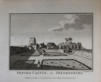 Alex Hogg - Castillo de Oxford, Oxfordshire, 1786.