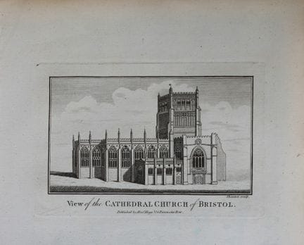 Alex Hogg – Kathedrale von Bristol, 1786.

Dieser 