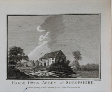 Alex Hogg - Hales Owen Abbey, Shropshire 1786.

Th