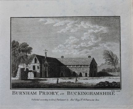 Alex Hogg - Burnham Priory, Buckinghamshire 1786.
