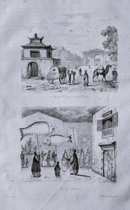 Julien Boilly - Engraving of People and  Views in 