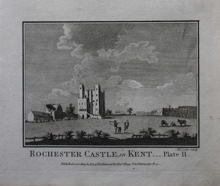 Alex Hogg - Rochester Castle, Kent 1786.

This cop