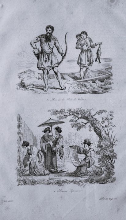 Julien Boilly - Engraving of People and  Views in 