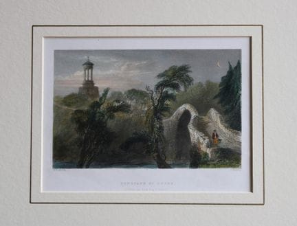 W. H. Bartlett – Burns’ Ehrenmal, gestochen von J.