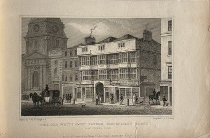 Thomas Shepherd - Old White Hart Tavern, Bishopsga