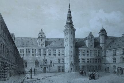 Benoist - Château de Kronborg, Danemark, 1842.

Ce