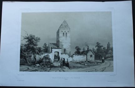 Gaimard - Église de Ballerup près de Copenhague, 1