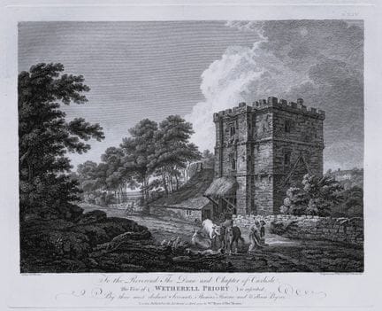 Thomas Hearne - Priorato de Wetherell, Cumberland,
