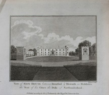 Alex Hogg - Sion House, Middlesex 1786.

This copp