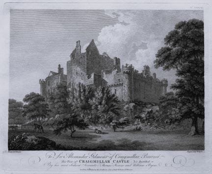 Thomas Hearne - Castillo de Craigmillar, Mid Lothi