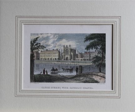 Joseph Swan - Clyde Street, Glasgow  engraved by J