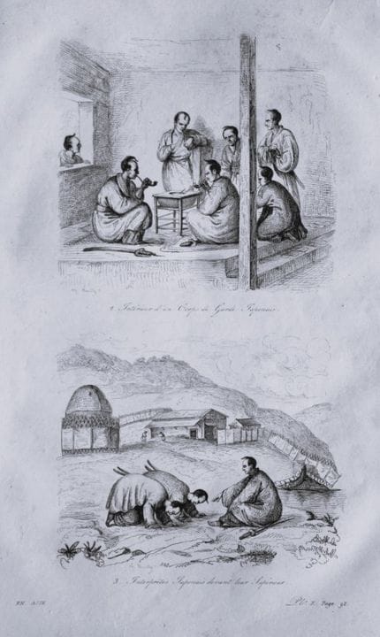 Julien Boilly - Engraving of People and  Views in 
