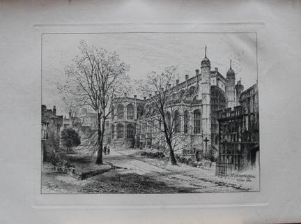 St. George’s Chapel, Windsor Castle von Herbert Ra