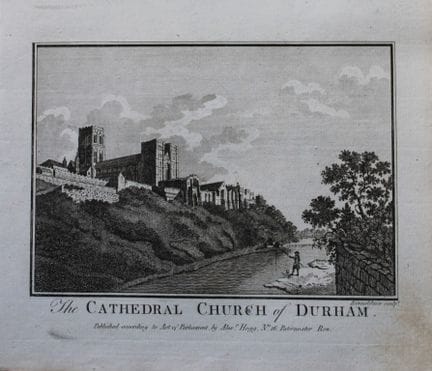 Alex Hogg – Kathedrale von Durham, 1786.

Dieser K