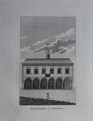 Alex Hogg - The Exchange at Limerick 1786.

This c