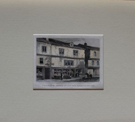 Geburtsort von Mark Akenside, Butcher Bank, Newcas