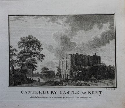 Alex Hogg – Canterbury Castle, Kent 1786.

Dieser 