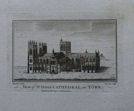 Alex Hogg - Cathédrale Saint-Pierre de York, 1786.
