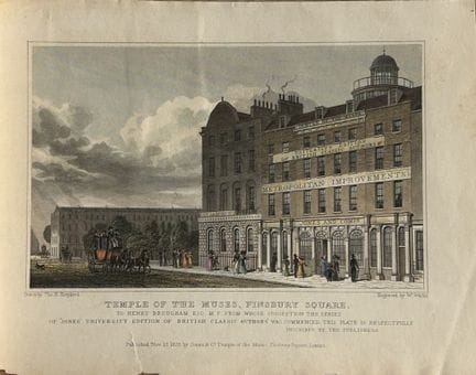 Thomas Shepherd - Temple of the Muses, Finsbury Sq