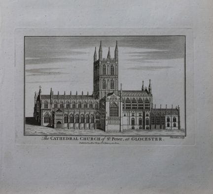 Alex Hogg - Gloucester Cathedral 1786.

This coppe
