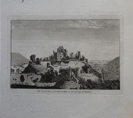 Alex Hogg - Corfe Castle, Dorset 1786.

This coppe