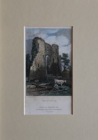 Henry Gastineau - Castillo de Llawhaden (erróneame