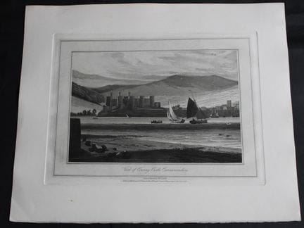 W. Daniell - Castillo de Conway, hacia 1820.

Este