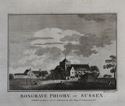 Alex Hogg – Boxgrave Priory, Sussex 1786.

Dieser 