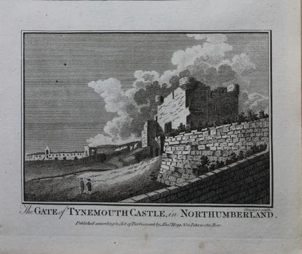 Alex Hogg - Tynemouth Castle, Northumberland 1786.