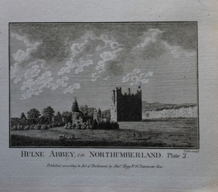 Alex Hogg – Hulne Abbey, Northumberland 1786.

Die